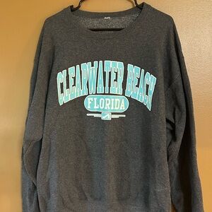 Grey crewneck